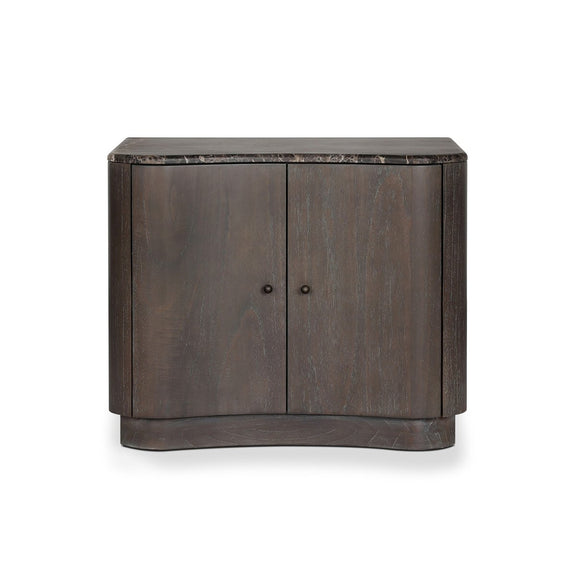 Boa Nightstand - Espresso Mindi Veneer