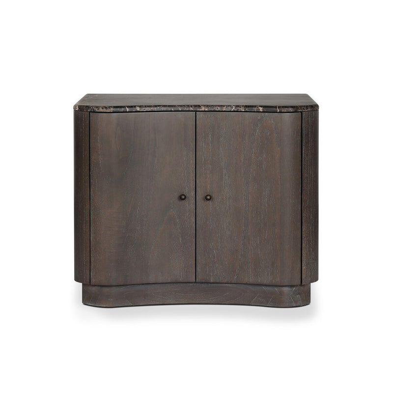 Boa Nightstand - Espresso Mindi Veneer