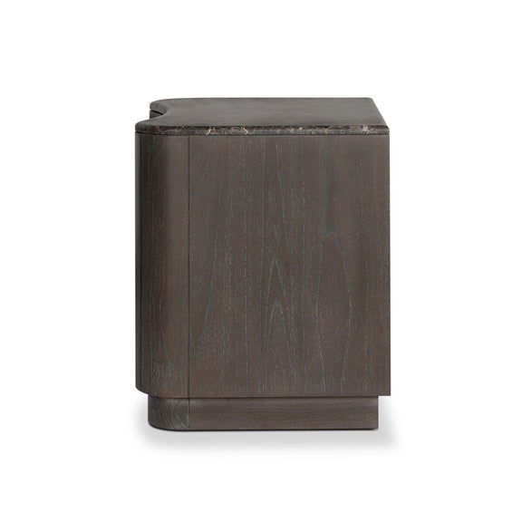 Boa Nightstand - Espresso Mindi Veneer