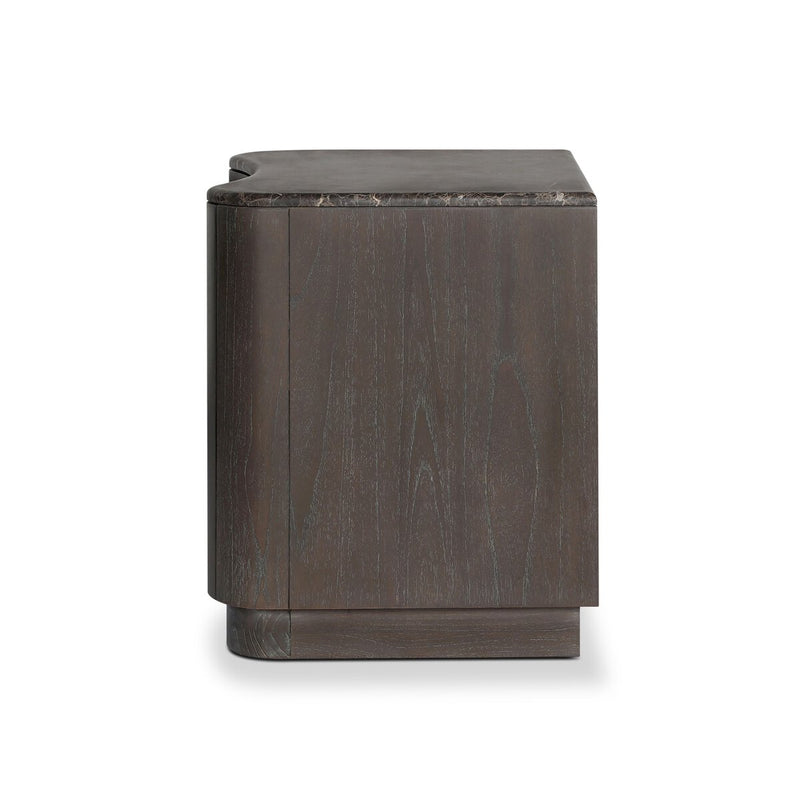 Boa Nightstand - Espresso Mindi Veneer