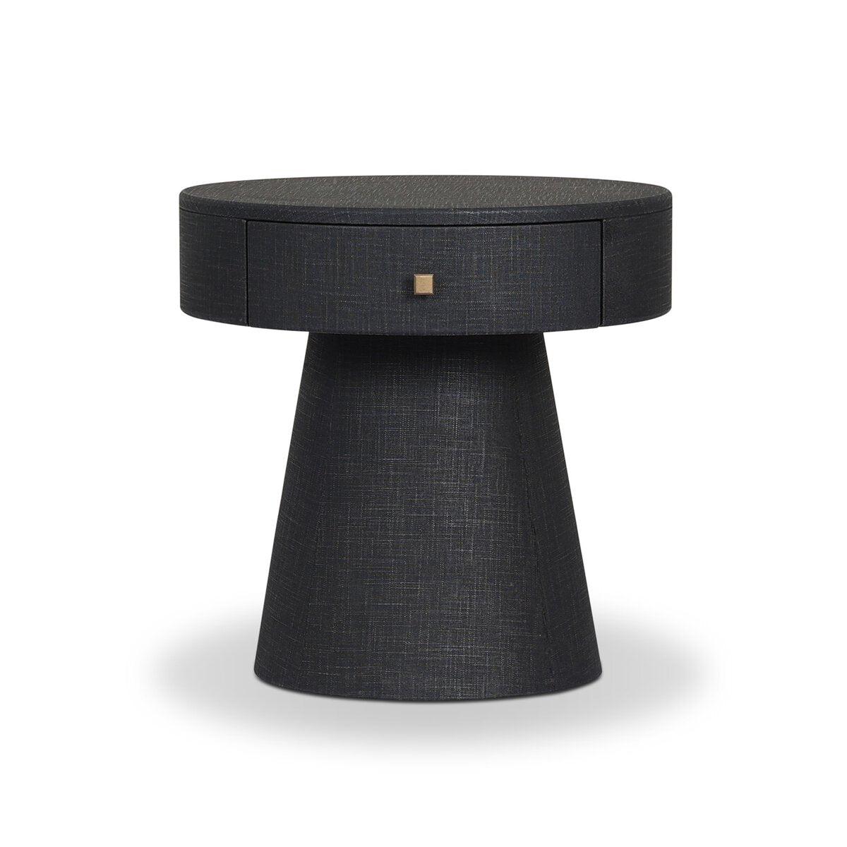 Chiro Nightstand - Black Linen