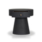Chiro Nightstand - Black Linen