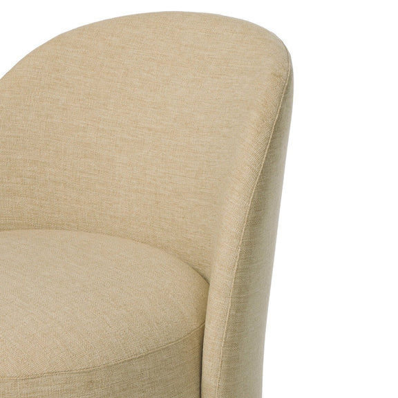 Quaid Outdoor Upholstered Dining Chair - Alessi Buff