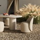 Quaid Outdoor Upholstered Dining Chair - Alessi Buff