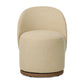 Quaid Outdoor Upholstered Dining Chair - Alessi Buff