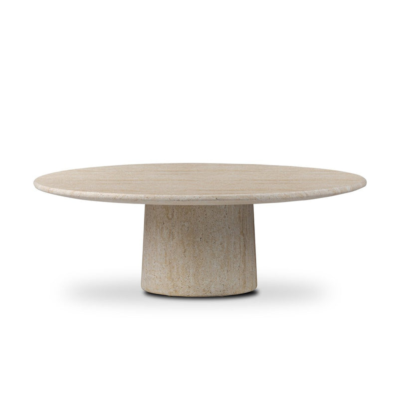 Poole Outdoor Coffee Table - Textured Sand Concrete