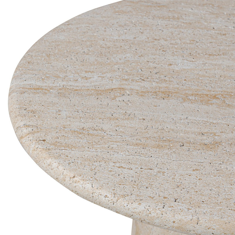 Poole Outdoor End Table - Textured Sand Concrete