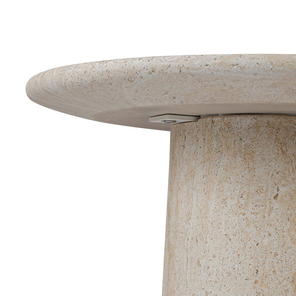 Poole Outdoor End Table - Textured Sand Concrete