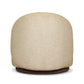 Quaid Outdoor Upholstered Swivel Chair - Alessi Buff