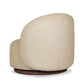 Quaid Outdoor Upholstered Swivel Chair - Alessi Buff