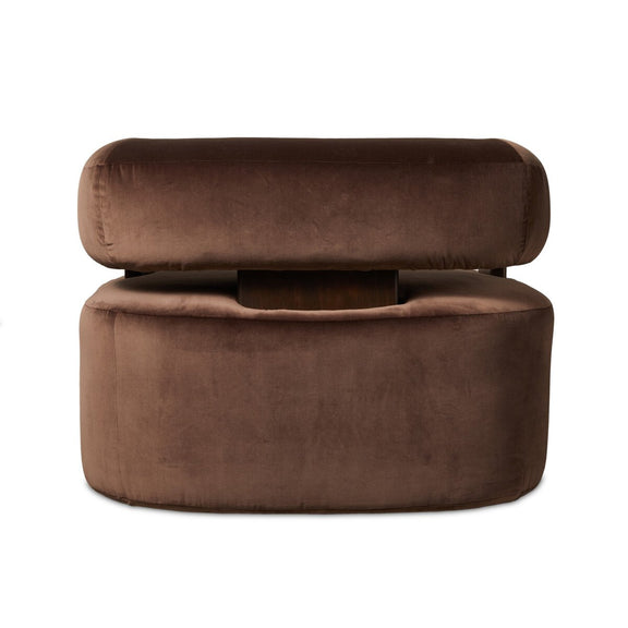 Ward Swivel Chair - Surrey Cocoa