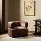 Ward Swivel Chair - Surrey Cocoa