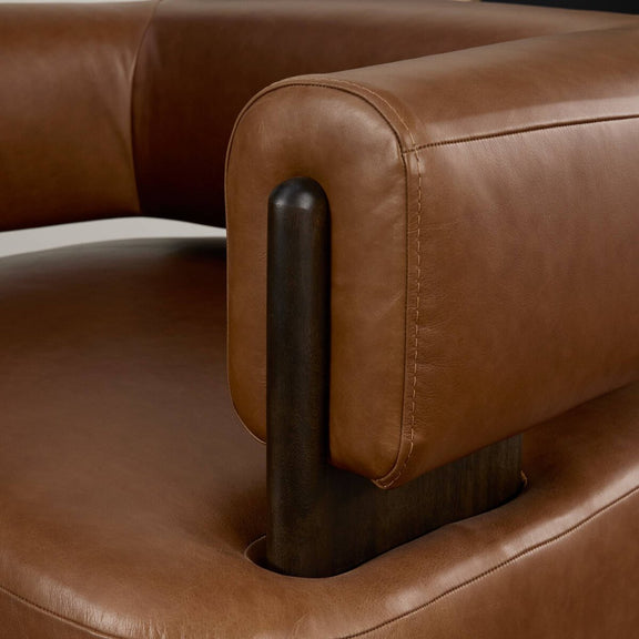 Ward Swivel Chair - Sonoma Chestnut