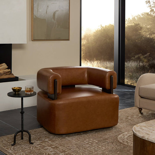 Ward Swivel Chair - Sonoma Chestnut