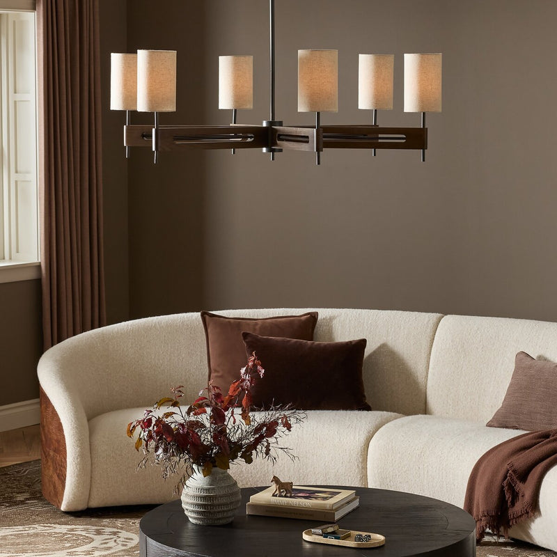 Dorado Chandelier - Dark Bronze Iron