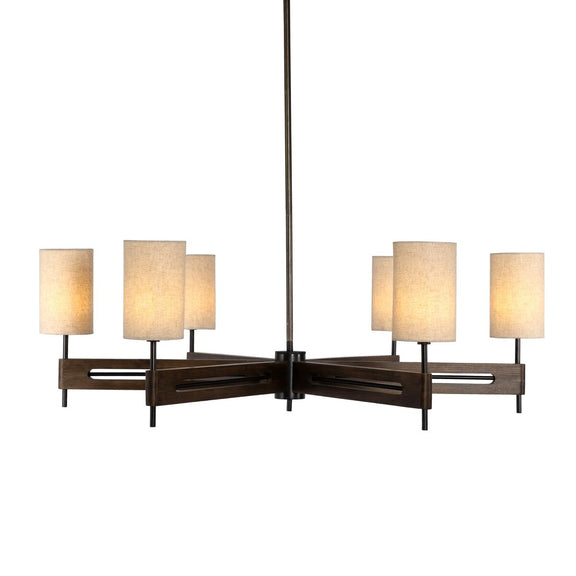 Dorado Chandelier - Dark Bronze Iron