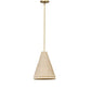 Riata Pendant - Light Raffia