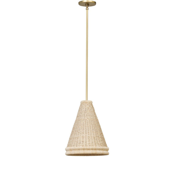 Riata Pendant - Light Raffia