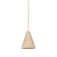 Riata Pendant - Light Raffia