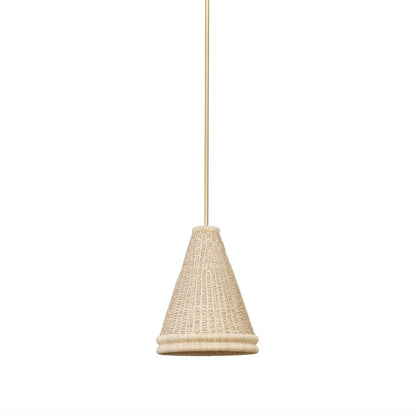 Riata Pendant - Light Raffia