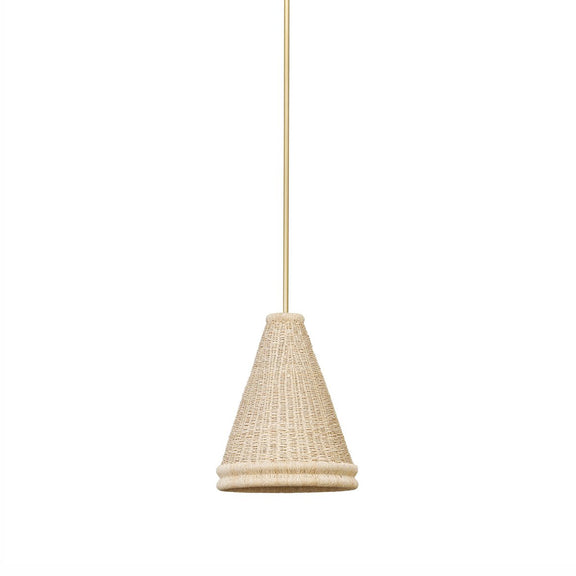 Riata Pendant - Light Raffia