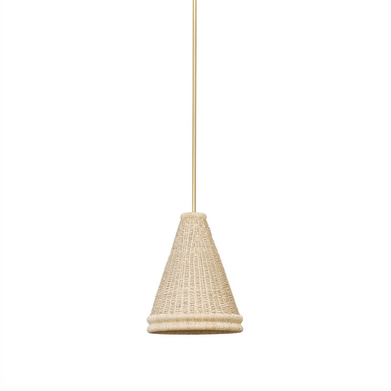 Riata Pendant - Light Raffia