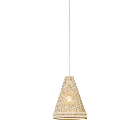 Riata Pendant - Light Raffia
