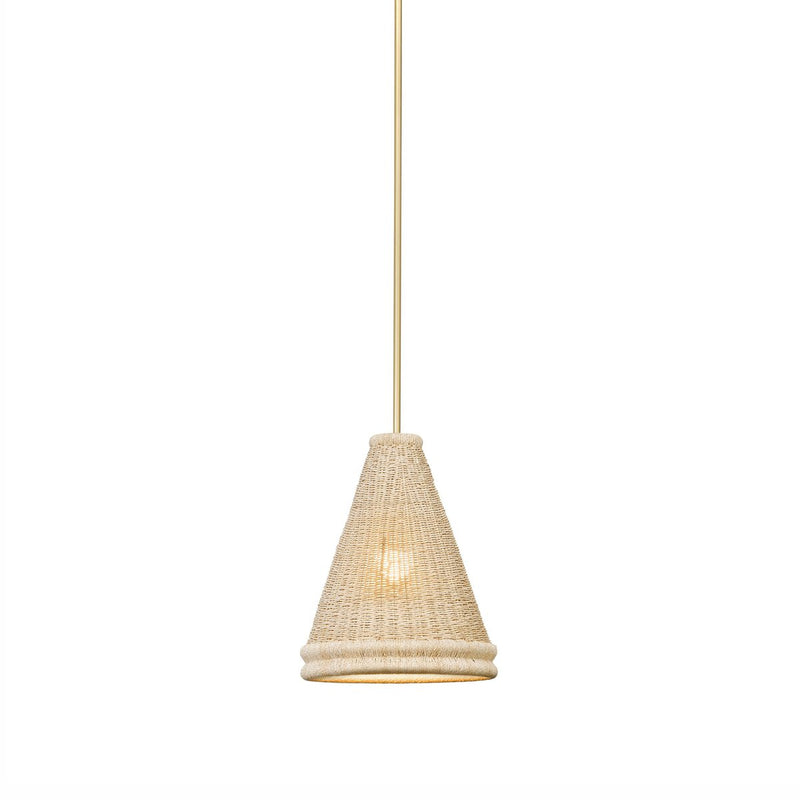 Riata Pendant - Light Raffia