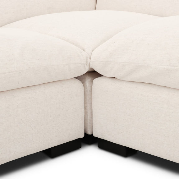 Grant 3-Piece Sectional - Crypton Nomad Snow