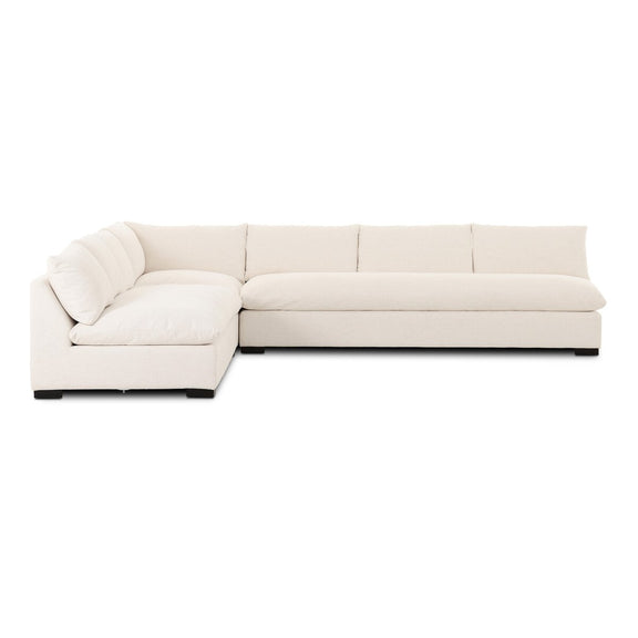 Grant 3-Piece Sectional - Crypton Nomad Snow