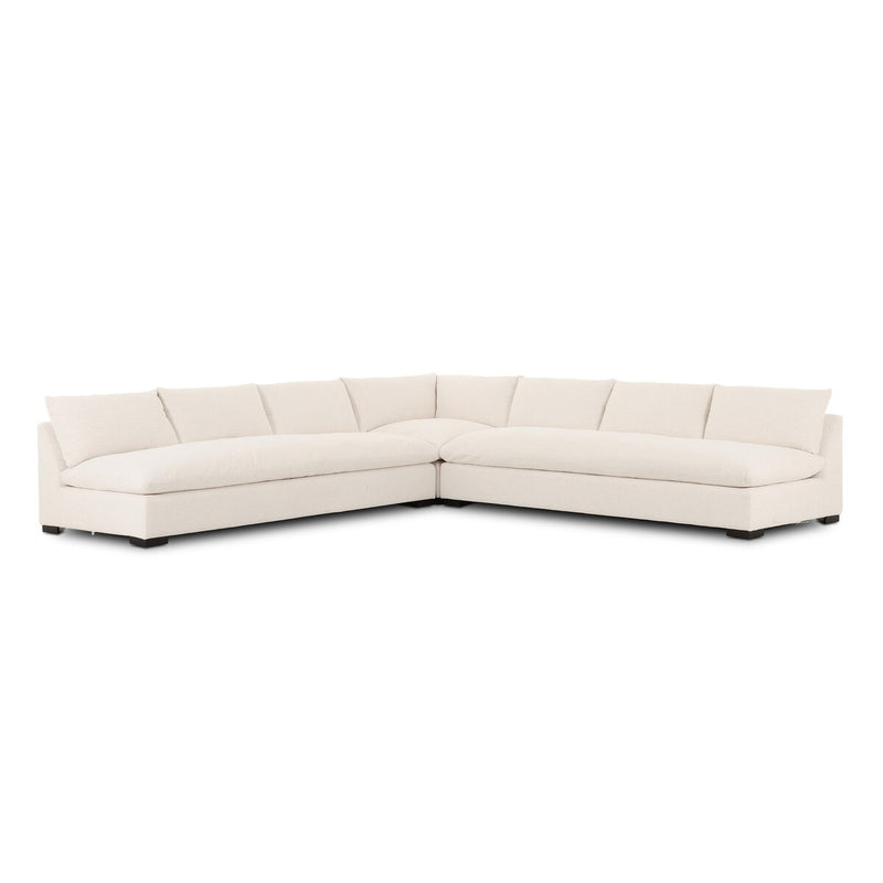 Grant 3-Piece Sectional - Crypton Nomad Snow