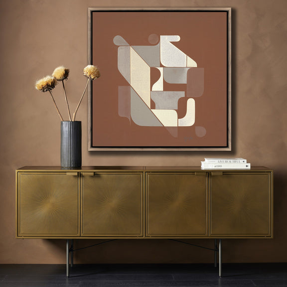 Devalaya by Gregory Gove — Rustic Walnut Floater