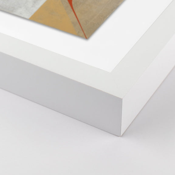 Mon Coeur Est Fort by Gregory Gove - White Maple