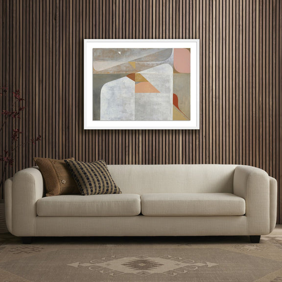Mon Coeur Est Fort by Gregory Gove - White Maple