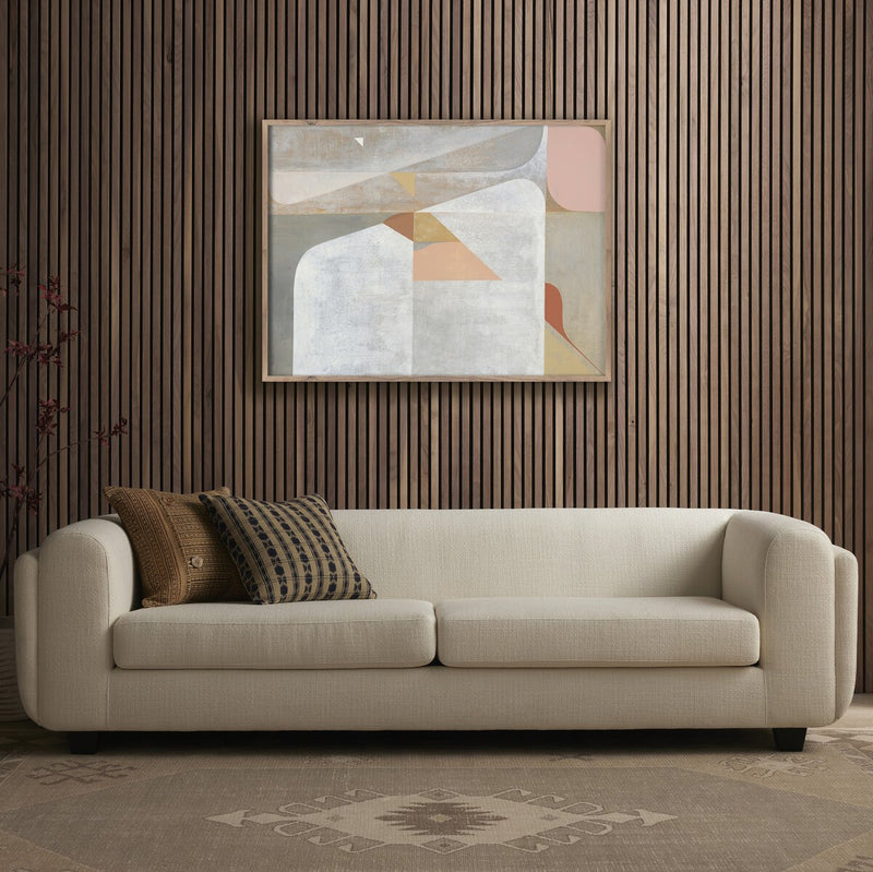 Mon Coeur Est Fort by Gregory Gove - Rustic Walnut