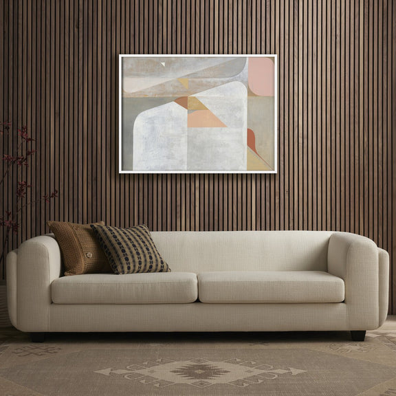 Mon Coeur Est Fort by Gregory Gove - White Maple