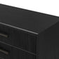 Rosenell 6 Drawer Dresser - Black Oak Veneer