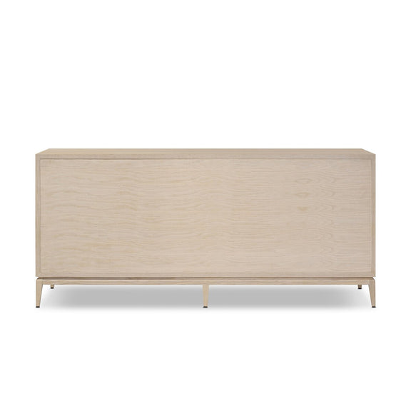 Rosenell 6 Drawer Dresser - Natural Oak Veneer