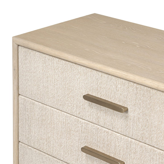 Rosenell 6 Drawer Dresser - Natural Oak Veneer