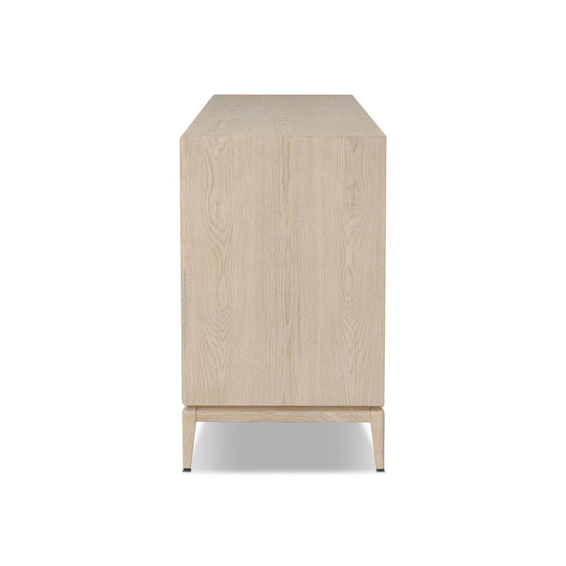 Rosenell 6 Drawer Dresser - Natural Oak Veneer