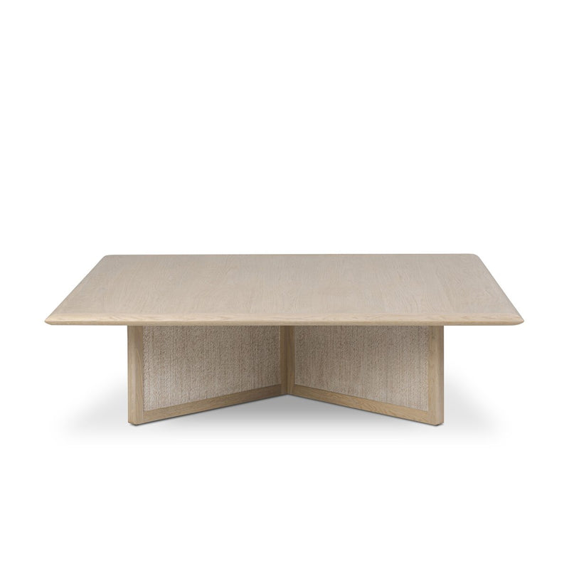 Rosenell Square Coffee Table - Natural Oak Veneer