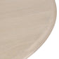 Rosenell Round Coffee Table - Natural Oak Veneer