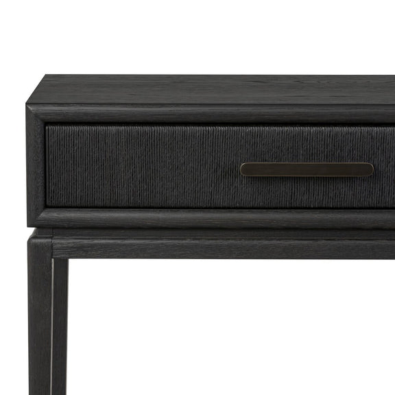 Rosenell Console Table - 60" - Black Oak Veneer