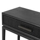 Rosenell Console Table - 60" - Black Oak Veneer