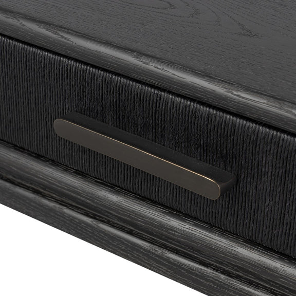 Rosenell Console Table - 60" - Black Oak Veneer