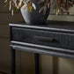 Rosenell Console Table - 60" - Black Oak Veneer