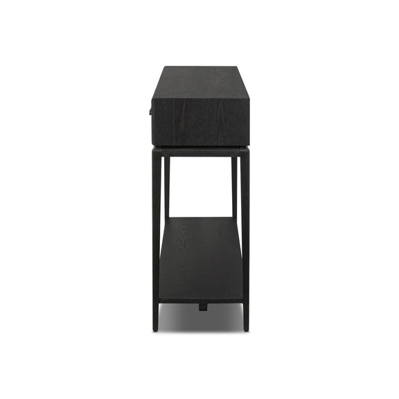 Rosenell Console Table - 60" - Black Oak Veneer