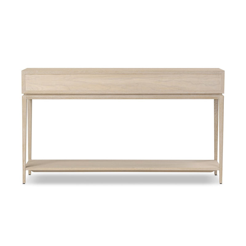 Rosenell Console Table - 60" - Natural Oak Veneer