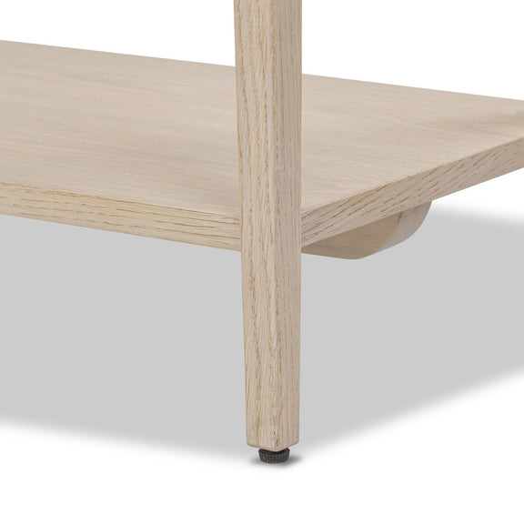 Rosenell Console Table - 60" - Natural Oak Veneer