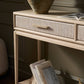Rosenell Console Table - 60" - Natural Oak Veneer